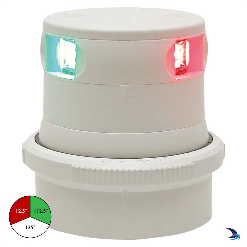 Aqua Signal - Series 34 LED Tri-Colour Masthead Navigation Light